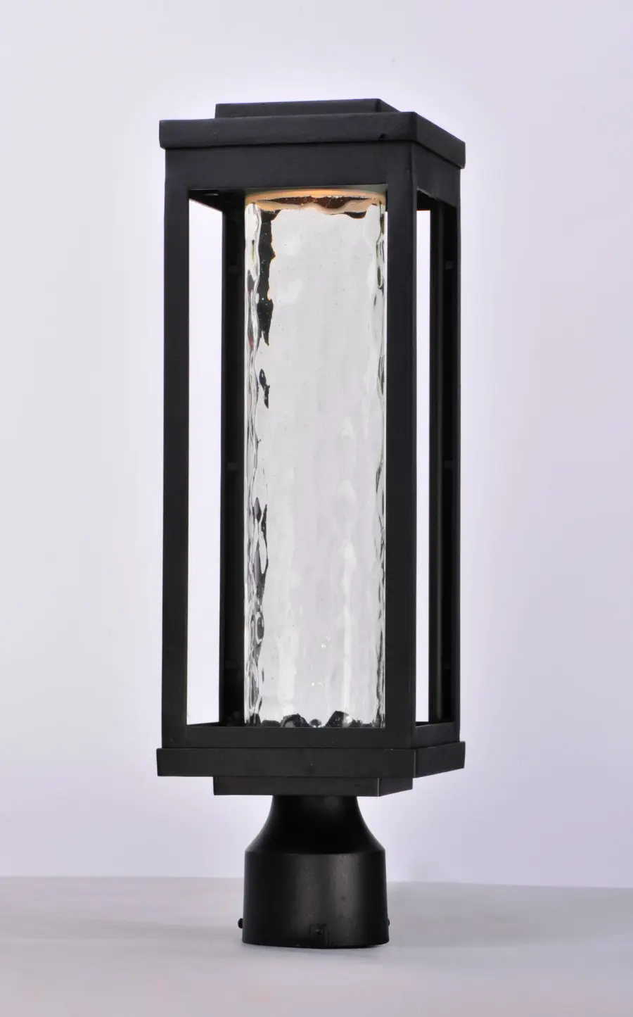 Salon LED Outdoor Post Mount in Black - Image 2