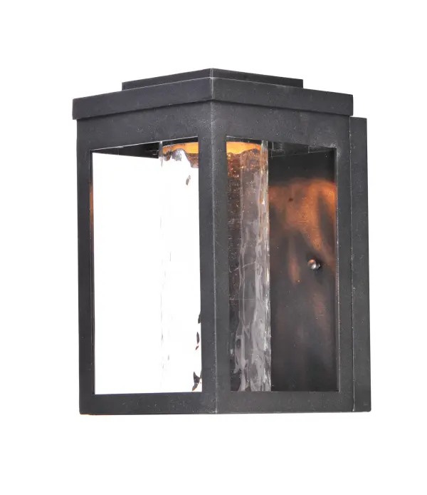 Salon LED Outdoor Wall Sconce in Black - Image 3
