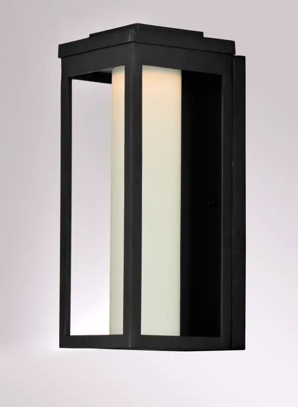 Salon LED Outdoor Wall Sconce in Black - Image 3