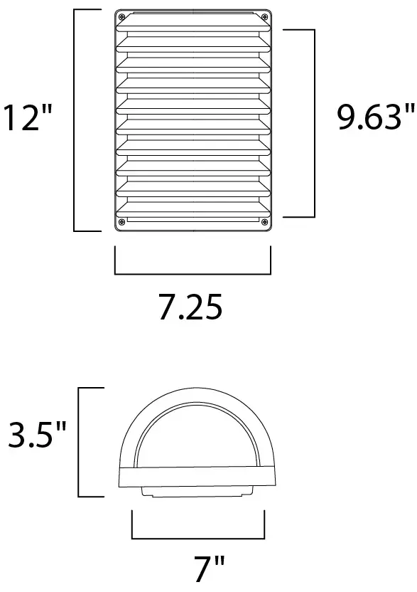 These Contemporary, European-designed outdoor fixtures are a perfect combination of energy efficiency and durability. The Zenith collection features die-cast metal frames painted with a polyurethane powder coat, finished in Architectural Bronze. The durable white acrylic lens diffuses the light nicely. The light source gives the ultimate in energy saving and long life. - alternate view