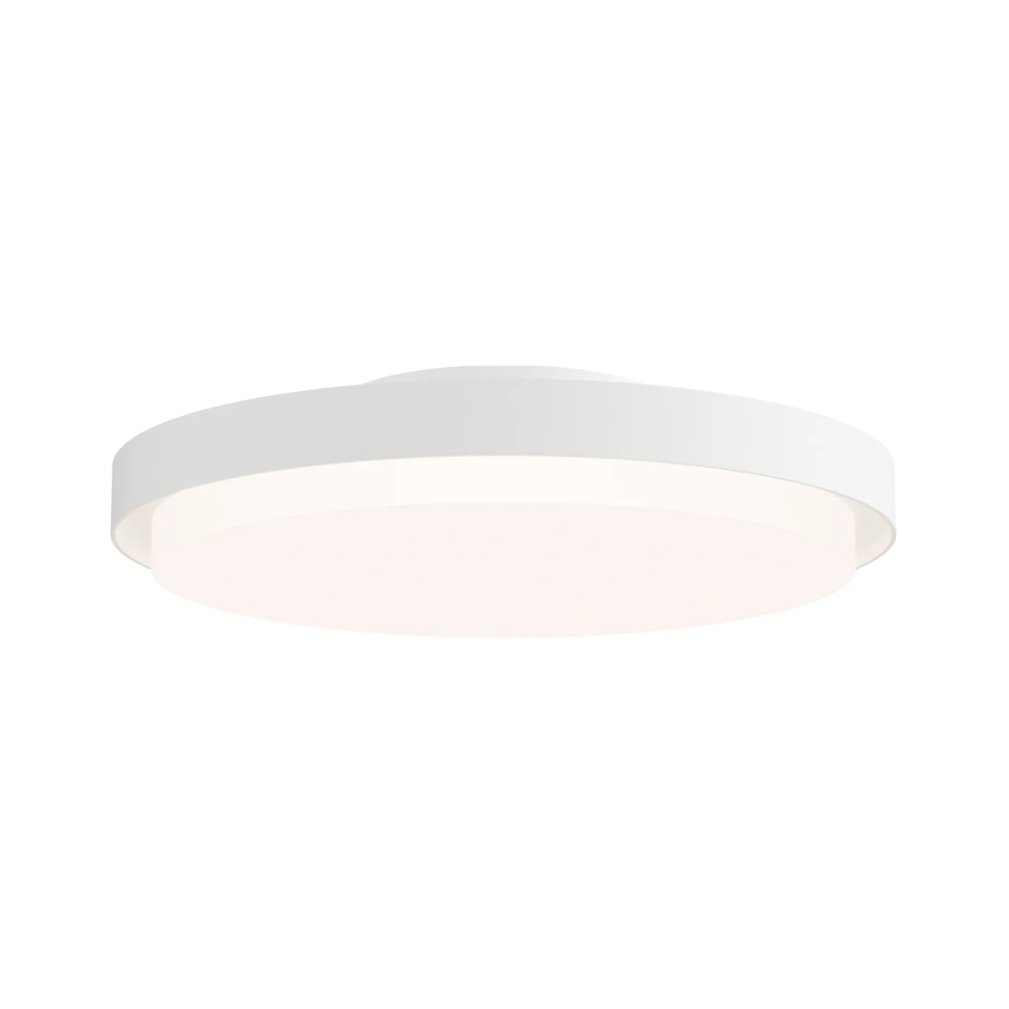 Float LED Flush Mount in White