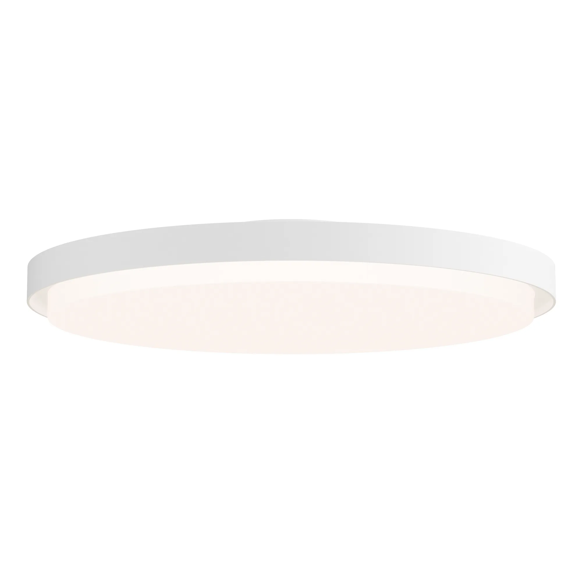 Float LED Flush Mount in White