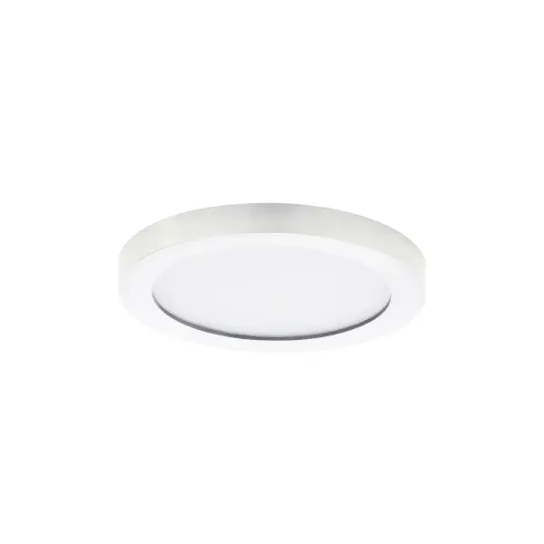 Collection: Chip - 5CCT Finish: White Glass: White Width: 5.75" Height: 0.75" Length: 5.75" Weight: 0.62 lb Wire: 6" Canopy: 5.75"x5.75"x0.75" Bulbs Included Number of Bulbs: 1 Maximum Wattage: 12.00 W Bulb Base: PCB Intergrated Light Source: LED Light Output: 700.00 lm Color Temperature: 2700 K CRI: 90 Rated Average Life: 50000 Voltage: 120.00 V Material: Hardware,PC Safety Listing: cETLus Safety Rating: Wet Title 24 LED Manufacturer Warranty: 5 Spec Sheet Instructions