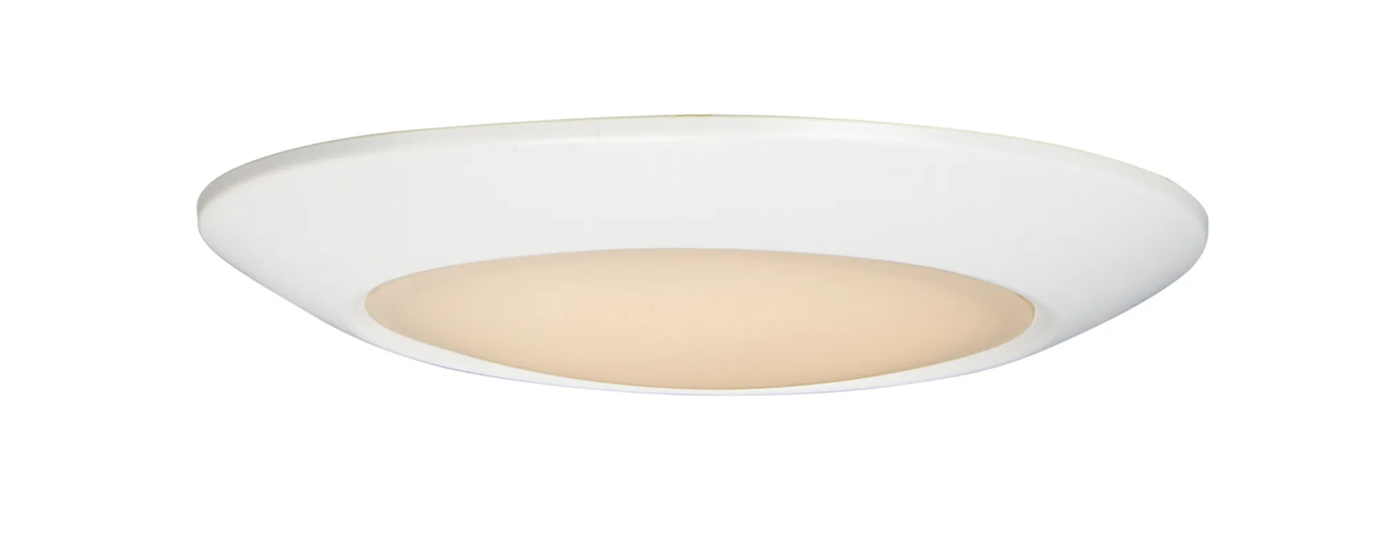 Diverse LED Flush Mount in White