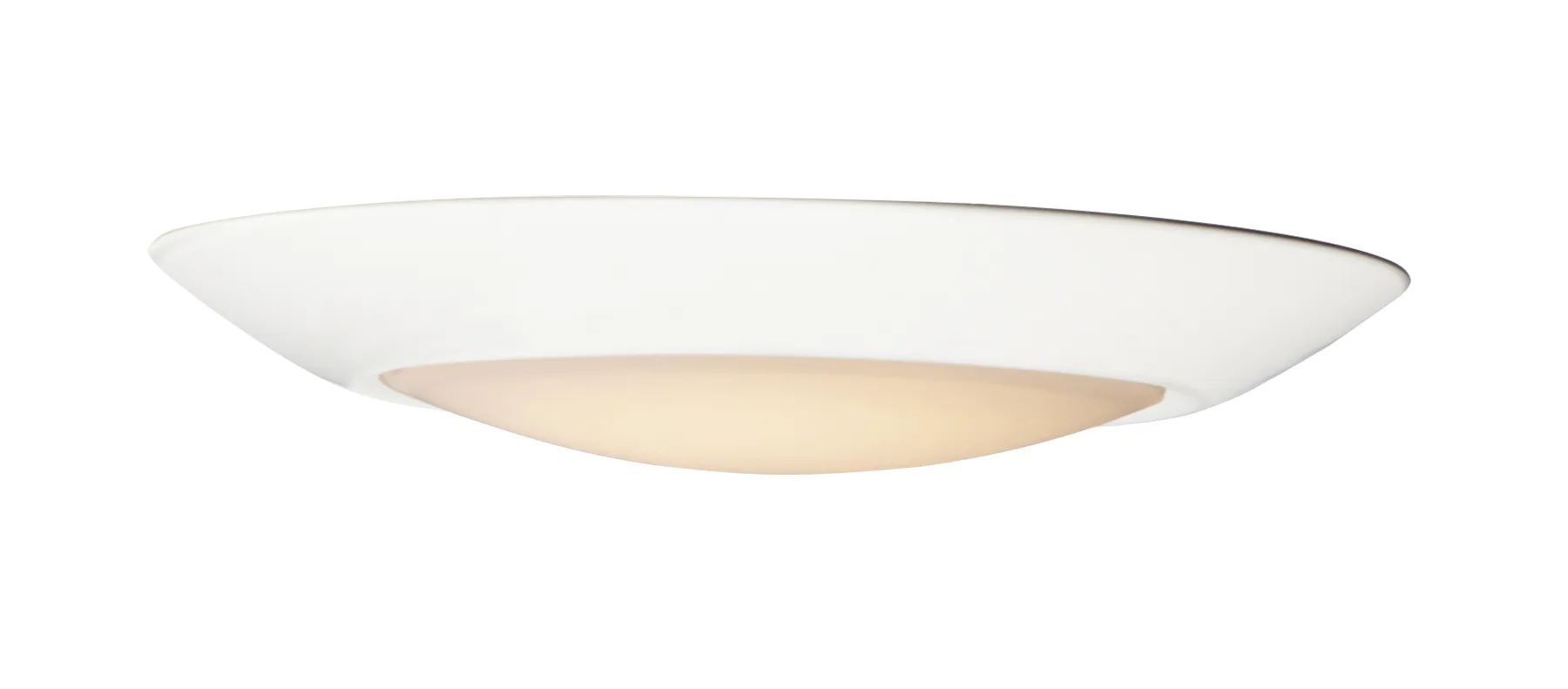 Diverse LED Flush Mount in White
