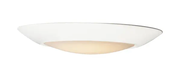 This very compact LED flush mount directly installs on any 4" junction box and gives the look of a recessed trim. Constructed of Die Cast Aluminum, the Diverse luminaire is dimmable and approved for wet or damp locations so it can be used in virtually any ceiling application, including showers.