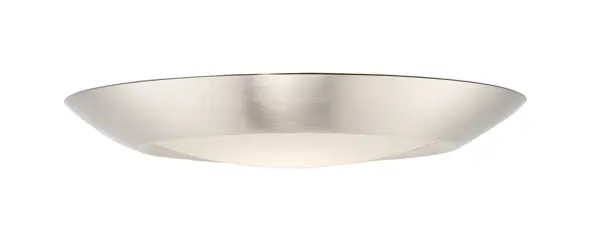 This very compact LED flush mount directly installs on any 4" junction box and gives the look of a recessed trim. Constructed of Die Cast Aluminum, the Diverse luminaire is dimmable and approved for wet or damp locations so it can be used in virtually any ceiling application, including showers.