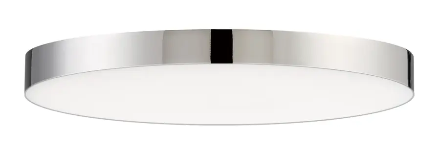 Trim LED Flush Mount in Polished Chrome - Image 1