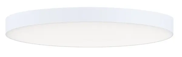 Thin discs of evenly illuminated LED create the impression of recessed lighting. The die-cast aluminum housings are available in White, Black, Satin Nickel, and Polished Chrome all with a thoughtfully recessed White polycarbonate diffuser. High efficiency and good color rendering make this a perfect choice for your next project. Collection: Trim Finish: White Glass: White Width: 9.00" Height: 0.75" Length: 9.00" Weight: 1.72 lb Wire: 8" Canopy: 0.75``x6.25`` Bulbs Included Number of Bulbs: 1 Maximum Wattage: 18.00 W Bulb Type: PCB Bulb Base: PCB Integrated Light Source: LED Light Output: 1450.00 lm Color Temperature: 3000 K CRI: 90 Rated Average Life: 50000 Voltage: 120.00 V Material: PC, steel Safety Listing: cETLus Safety Rating: Wet ADA Title 24 LED Manufacturer Warranty: 5 Spec Sheet Instructions Parts Diagram