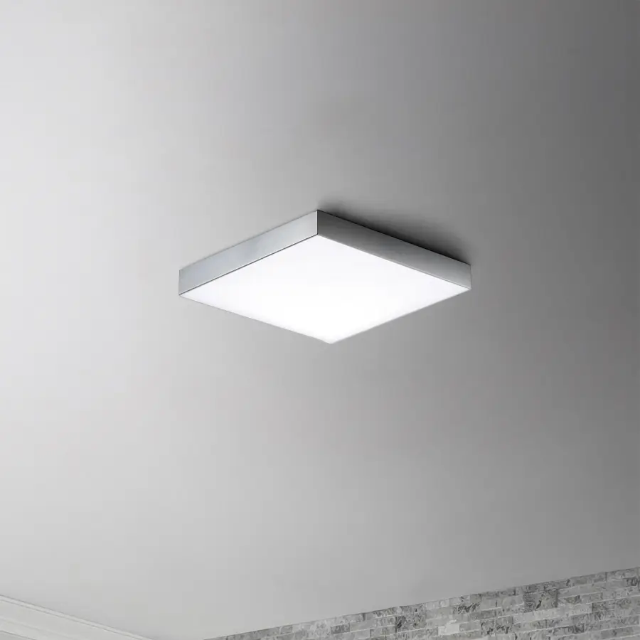 Trim LED Flush Mount in Polished Chrome - Image 2