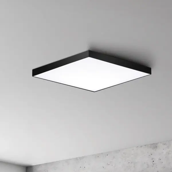 Thin discs of evenly illuminated LED create the impression of recessed lighting. The die-cast aluminum housings are available in White, Black, Satin Nickel, and Polished Chrome all with a thoughtfully recessed White polycarbonate diffuser. High efficiency and good color rendering make this a perfect choice for your next project. - alternate view