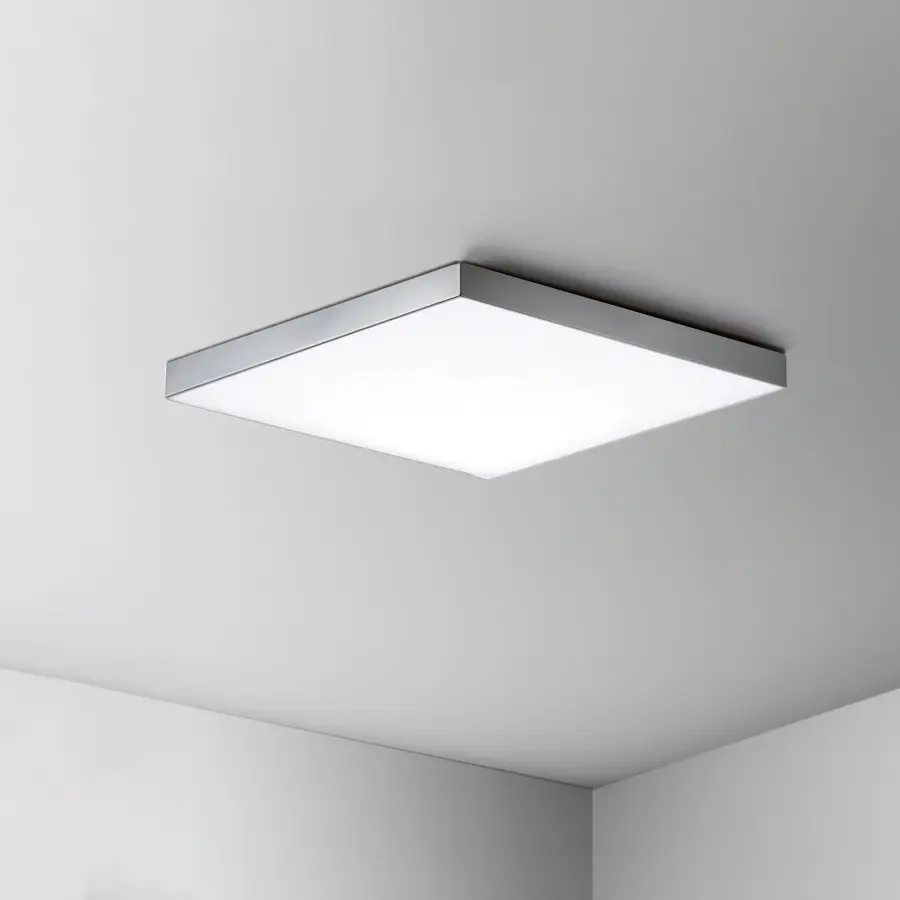 Trim LED Flush Mount in Polished Chrome - Image 2