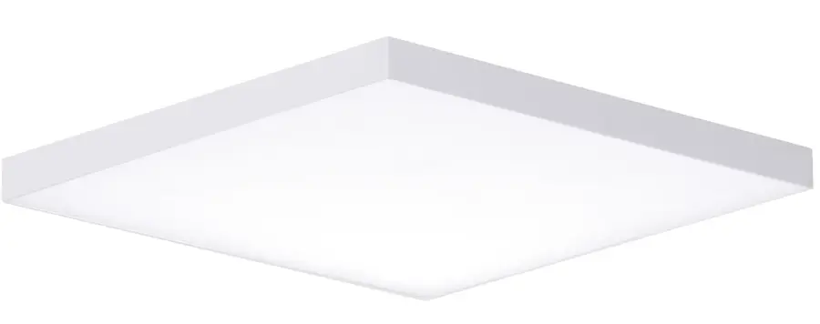 Trim 15" LED Flush Mount in White - Image 1