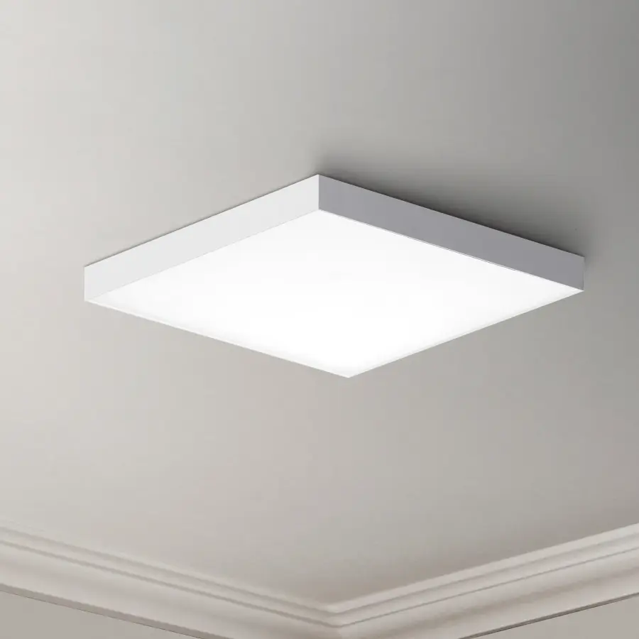 Trim 15" LED Flush Mount in White - Image 2
