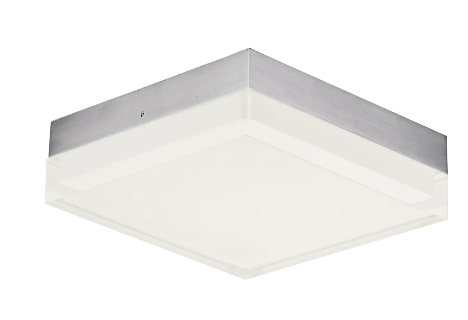 Illuminaire II LED Flush Mount in Satin Nickel