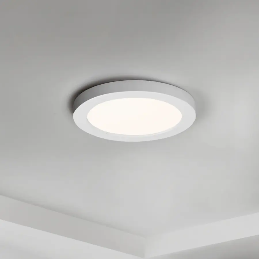 Chip 5.25" LED Flush Mount in White - Image 2