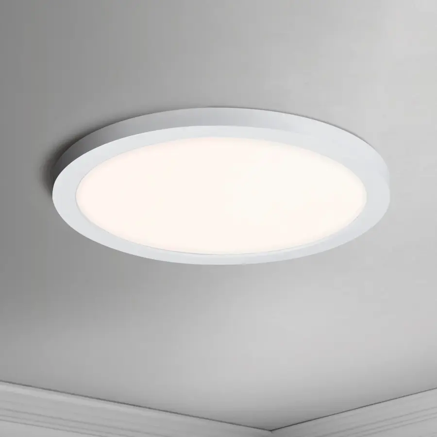 Chip 9" LED Flush Mount in White - Image 2