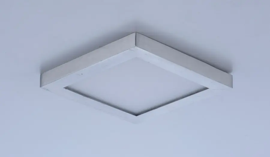 Wafer 4.5" LED Flush Mount in Satin Nickel - Image 2