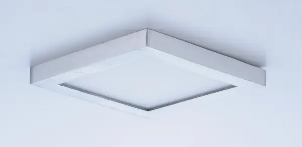Wafer 4.5" LED Flush Mount in Satin Nickel - Image 3