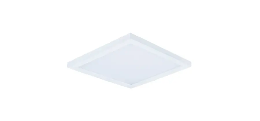 Wafer 4.5" LED Flush Mount in White