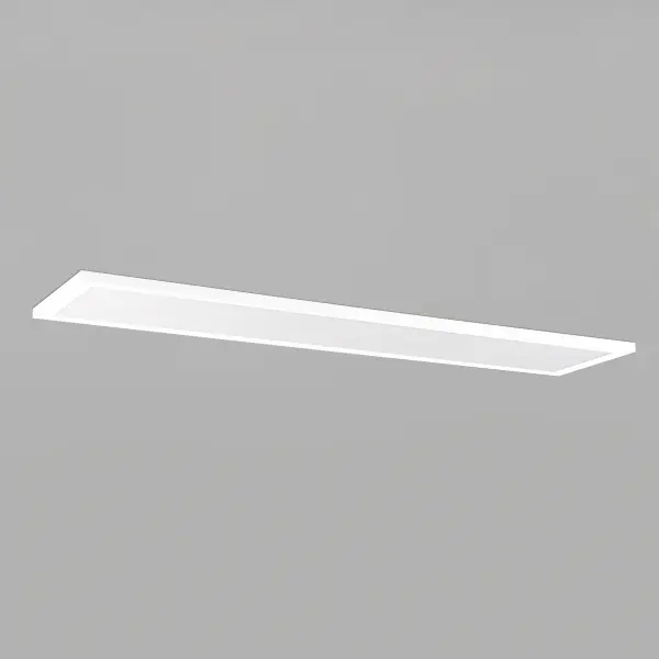 Collection: Sky Finish: White Glass: White Width: 11.75" Height: 0.75" Length: 48.00" Weight: 9.70 lb Wire: 10.6" Bulbs Included Number of Bulbs: 1 Maximum Wattage: 45.00 W Bulb Type: PCB Bulb Base: PCB Integrated Light Source: LED Light Output: 3800.00 lm Color Temperature: 3000 K CRI: 90 Voltage: 120.00 V Material: Aluminum, Acrylic Safety Listing: cETLus Safety Rating: Damp LED Manufacturer Warranty: 5 Spec Sheet Instructions Parts Diagram - alternate view