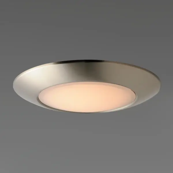 Diverse LED Flush Mount in Satin Nickel - Image 3