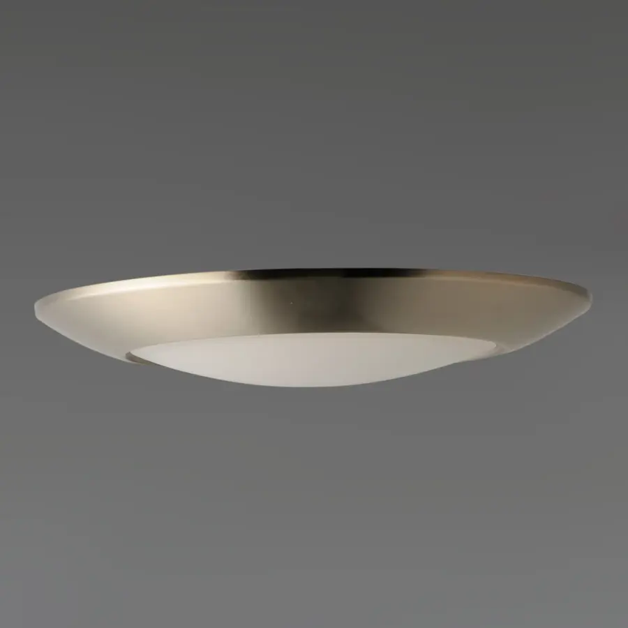 Diverse LED Flush Mount in Satin Nickel - Image 4