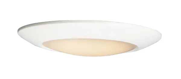 This very compact LED flush mount directly installs on any 4" junction box and gives the look of a recessed trim. Constructed of Die Cast Aluminum, the Diverse luminaire is dimmable and approved for wet or damp locations so it can be used in virtually any ceiling application, including showers.