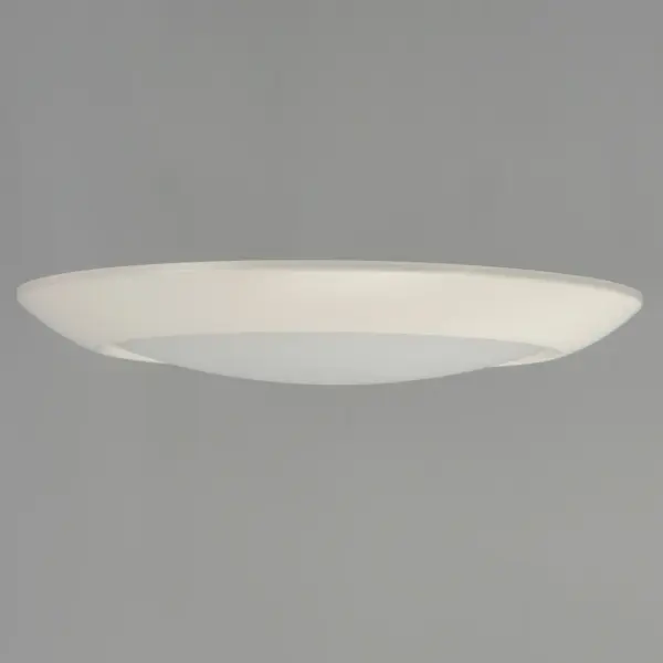 This very compact LED flush mount directly installs on any 4" junction box and gives the look of a recessed trim. Constructed of Die Cast Aluminum, the Diverse luminaire is dimmable and approved for wet or damp locations so it can be used in virtually any ceiling application, including showers. - alternate view