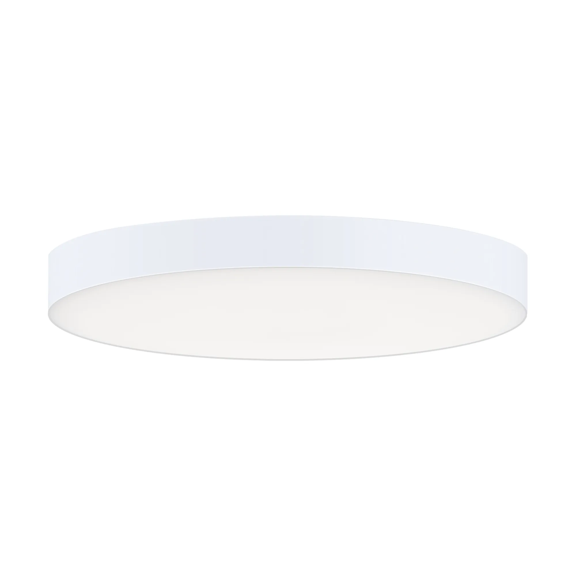Trim - 0-10 V LED Flush Mount in White