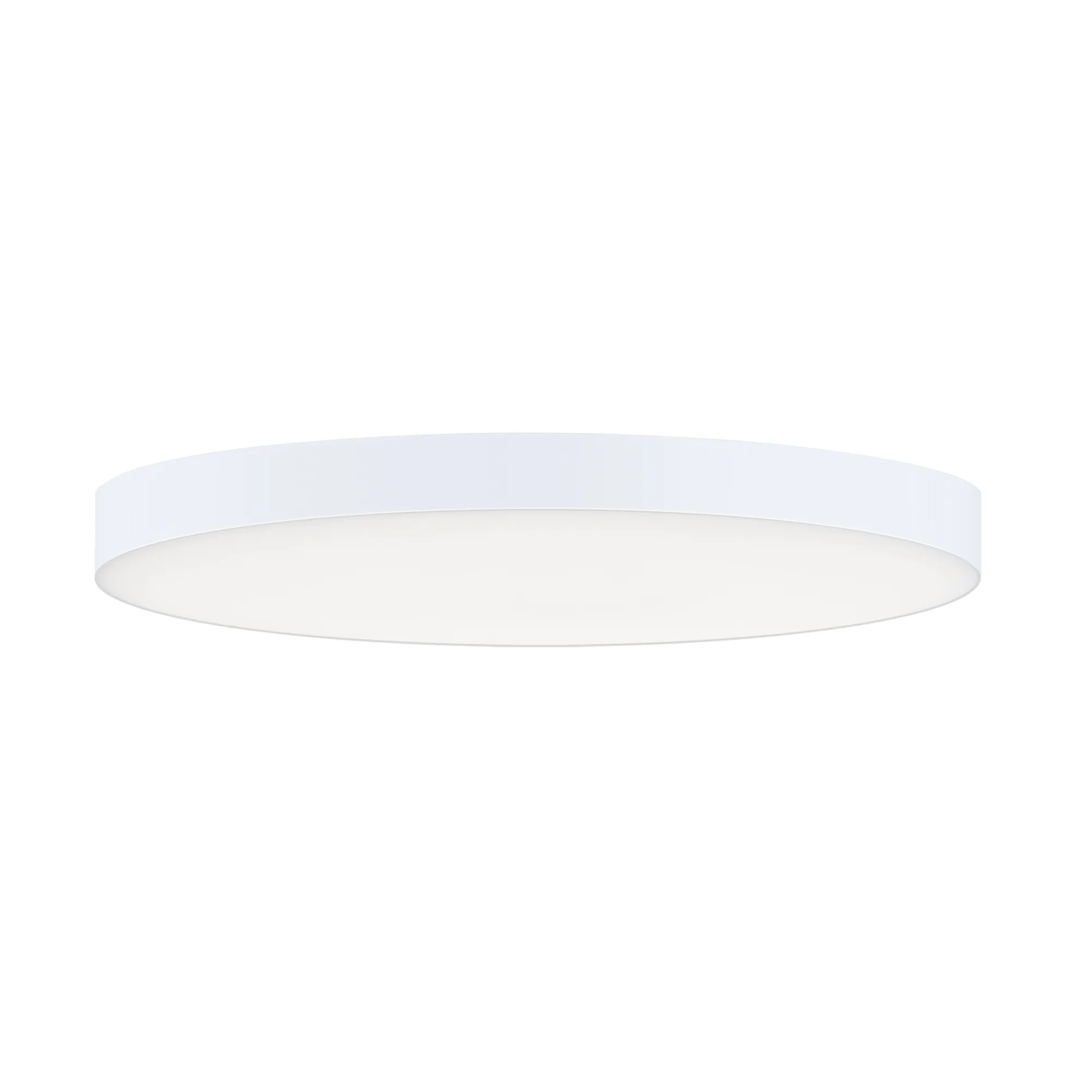 Trim - 0-10 V LED Flush Mount in White