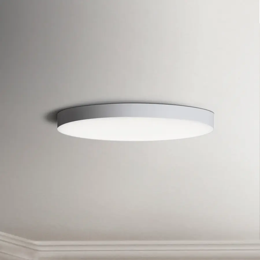 Trim 9" LED Flush Mount in White - Image 2