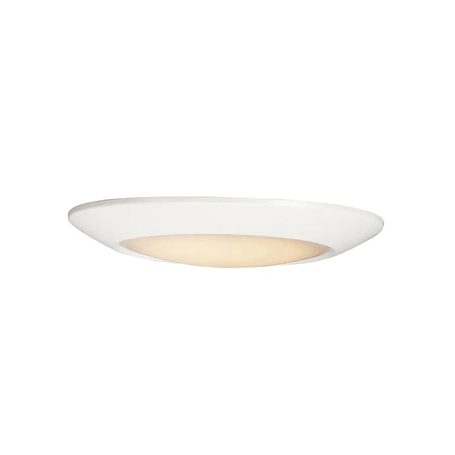 Diverse LED Flush Mount in White