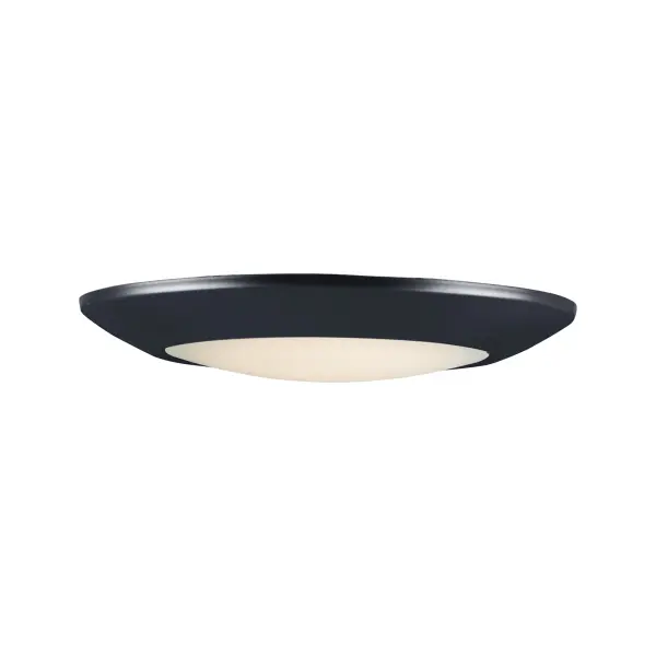 This very compact LED flush mount directly installs on any 4" junction box and gives the look of a recessed trim. Constructed of Die Cast Aluminum, the Diverse luminaire is dimmable and approved for wet or damp locations so it can be used in virtually any ceiling application, including showers.