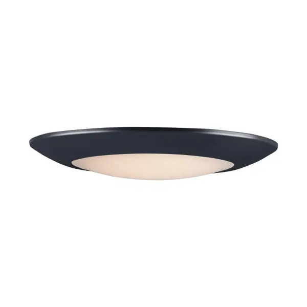 This very compact LED flush mount directly installs on any 4" junction box and gives the look of a recessed trim. Constructed of Die Cast Aluminum, the Diverse luminaire is dimmable and approved for wet or damp locations so it can be used in virtually any ceiling application, including showers.