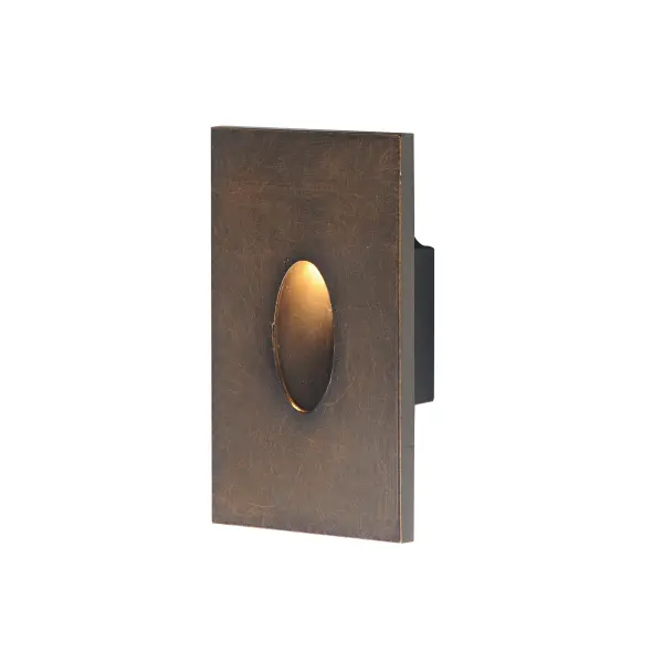 Step and pathway lighting suitable for interior or exterior application. Designed to install into a single gang box and is line voltage so additional transformers are not needed. Available in Aluminum, White, Black, or Bronze and both horizontal wide beam or vertical narrow beam spread.