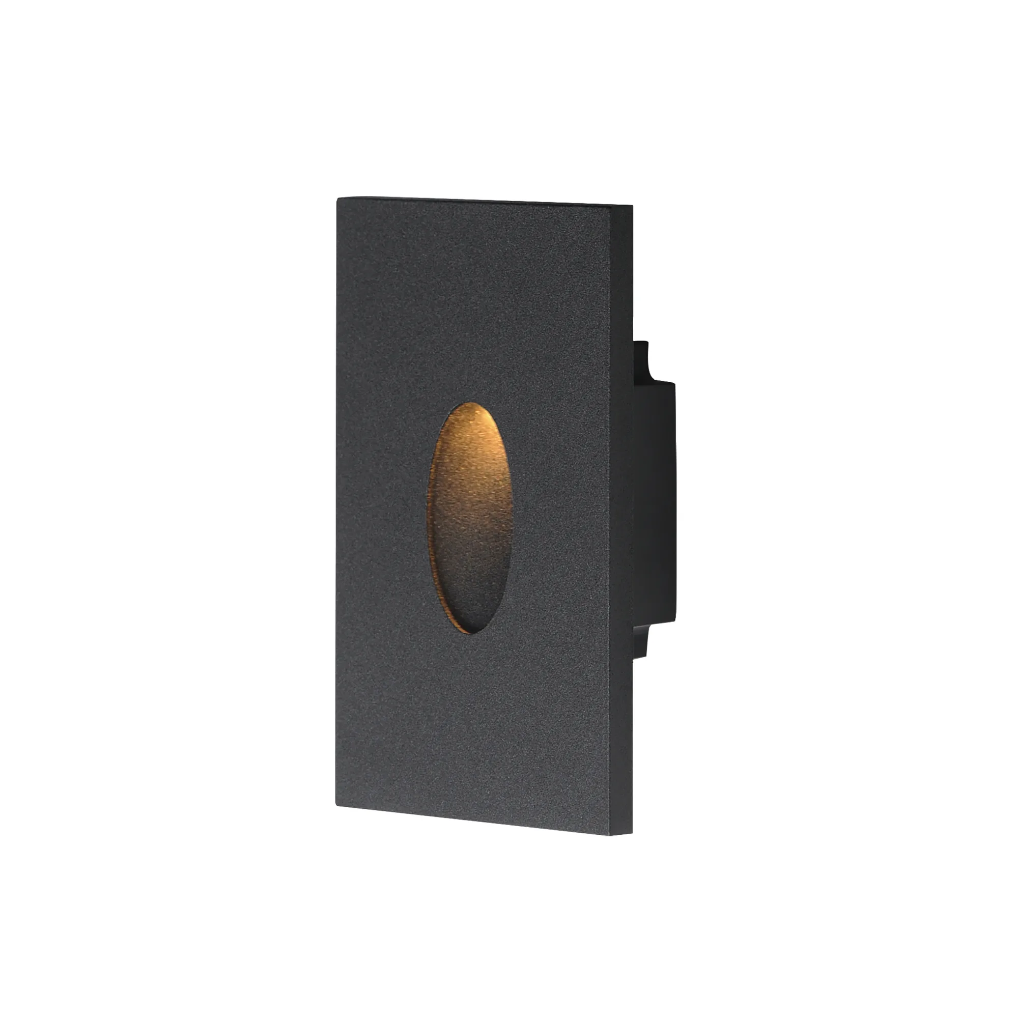 Path LED Step Light in Black