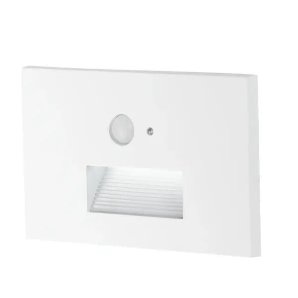 Step and pathway lighting suitable for interior or exterior application. Designed to install into a single gang box and is line voltage so additional transformers are not needed. Available in Aluminum, White, Black, or Bronze and both horizontal wide beam or vertical narrow beam spread.