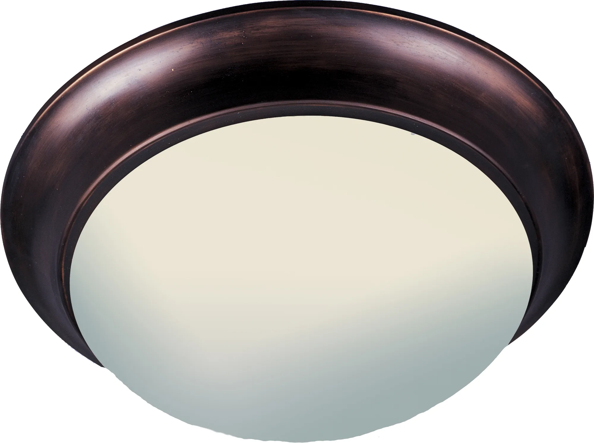 Essentials - 585x Three Light Flush Mount in Oil Rubbed Bronze