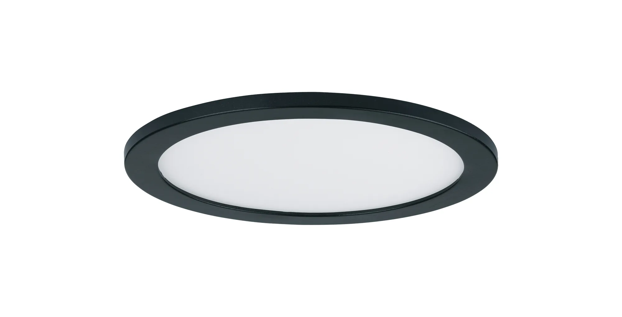 Wafer 7" LED Flush Mount in Black