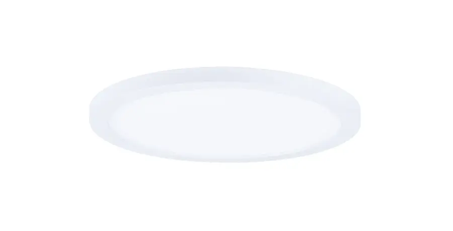 Wafer 7" LED Flush Mount in White