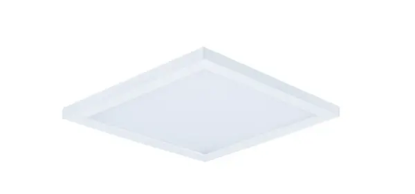 Wafer 9" LED Flush Mount in White