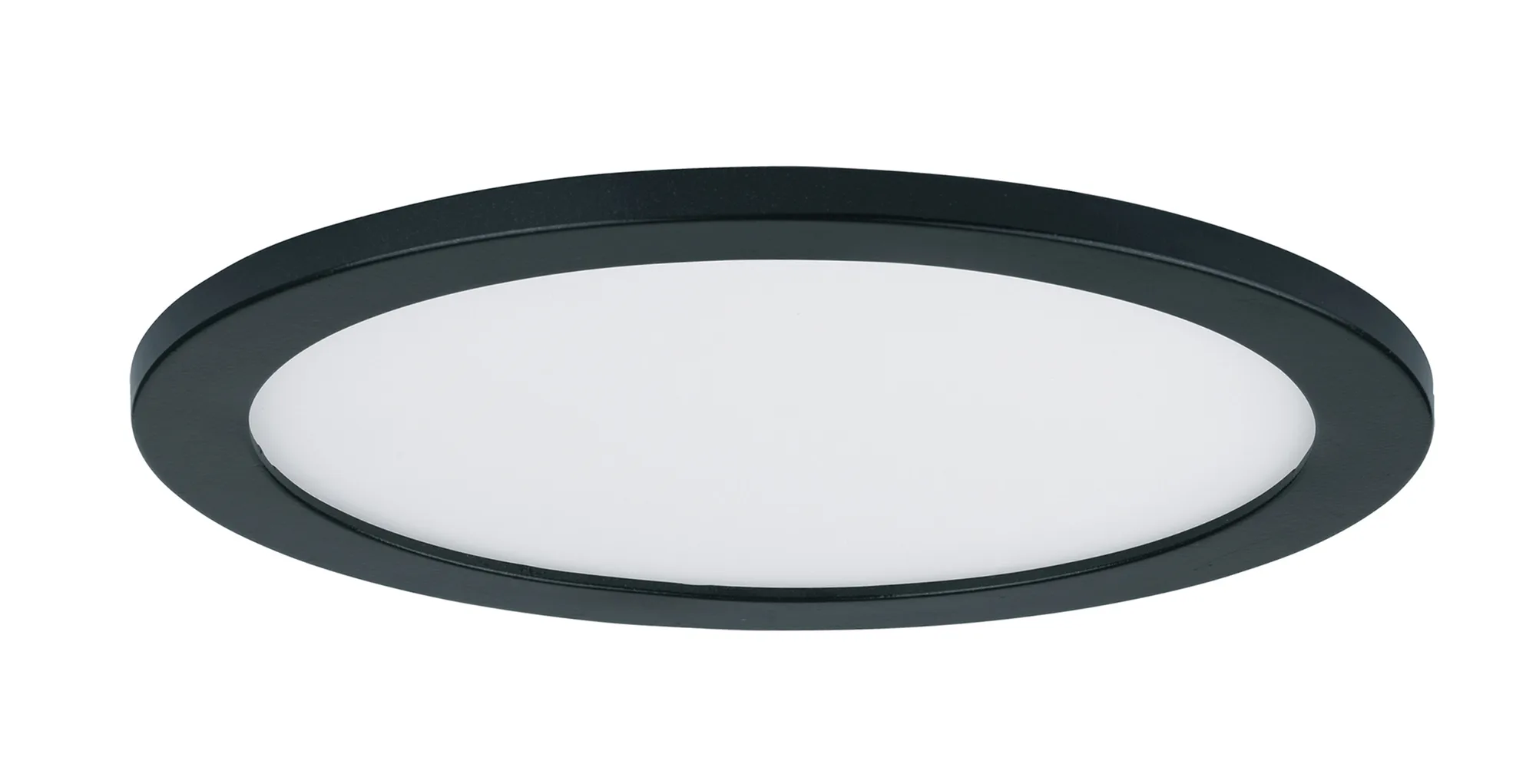 Wafer 15" LED Flush Mount in Black