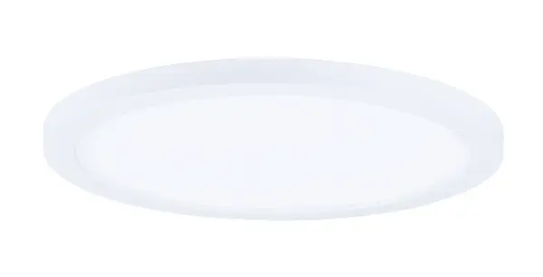 Wafer was designed for the discriminate consumer who wants the low profile look of recessed without the high cost.  Manufactured of die cast aluminum, Wafer brings ultimate heat dissipation to its edge lit technology.  Edge lighting gives very even light distribution while dispersing heat over a larger area.  The result of this is longer LED life and better light diffusion.