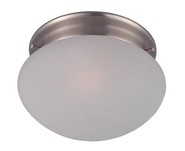 Essentials Flush Mount in Satin Nickel - Image 1