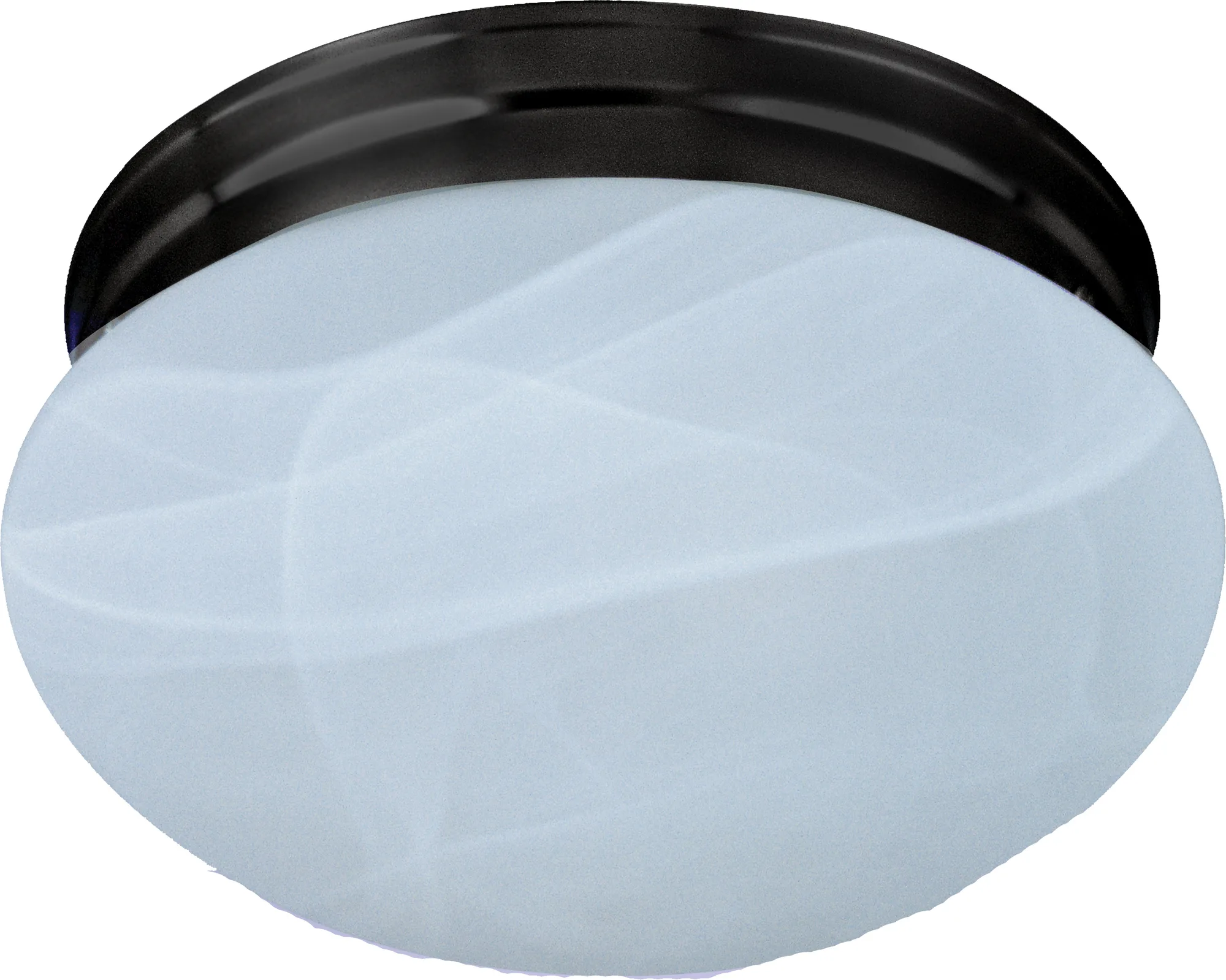 Essentials - 588x Two Light Flush Mount in Oil Rubbed Bronze