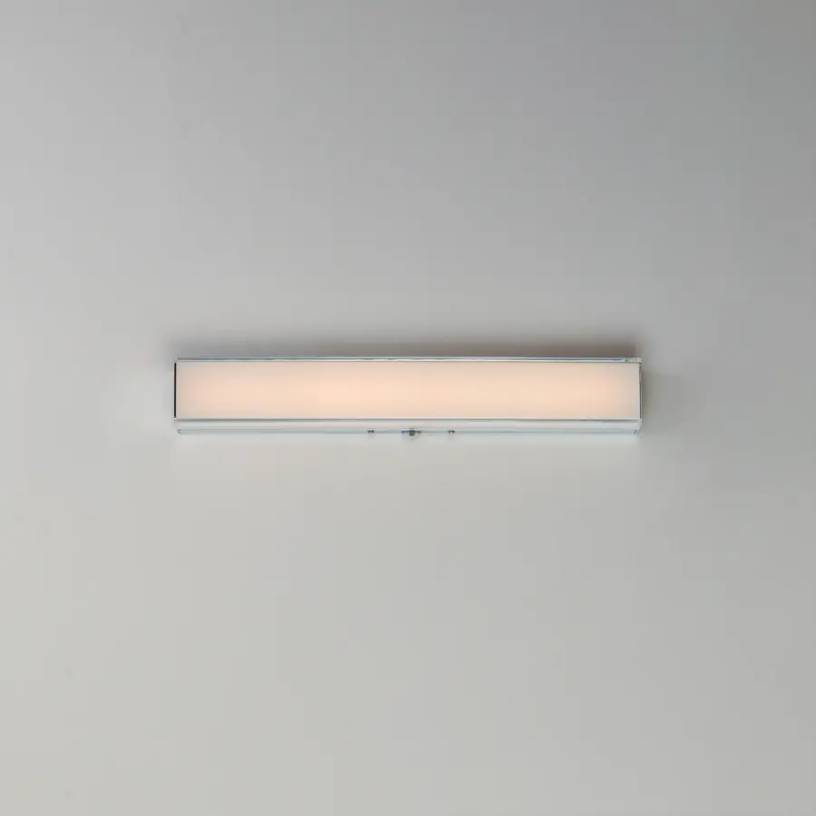 Edge LED Bath Vanity Light in Polished Chrome - Image 3