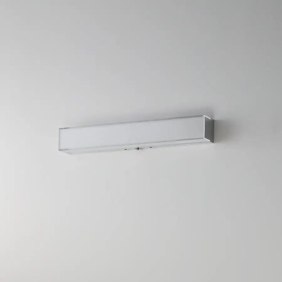 Edge LED Bath Vanity Light in Polished Chrome - Image 4