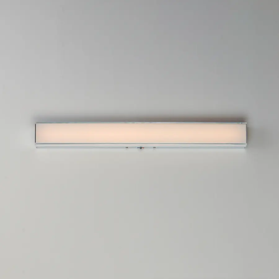 Edge LED Bath Vanity Light in Polished Chrome - Image 3
