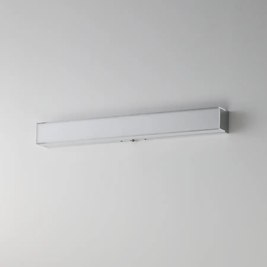 Edge LED Bath Vanity Light in Polished Chrome - Image 4